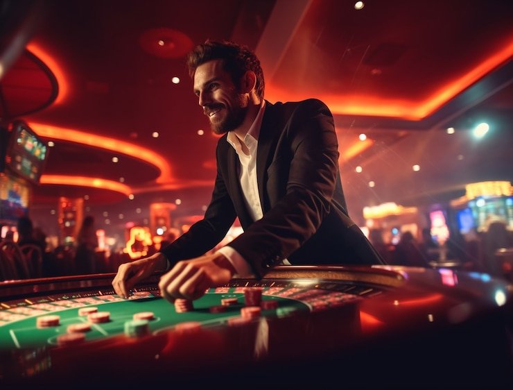 Layar pilihan kategori permainan dalam aplikasi pay4d mencakup football, live casino, slot, dan esports